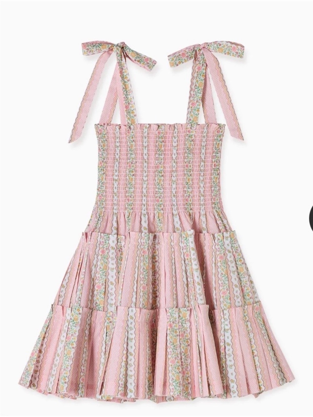 Hill House x La Coqueta Ribbon Charlotte Nap Dress L